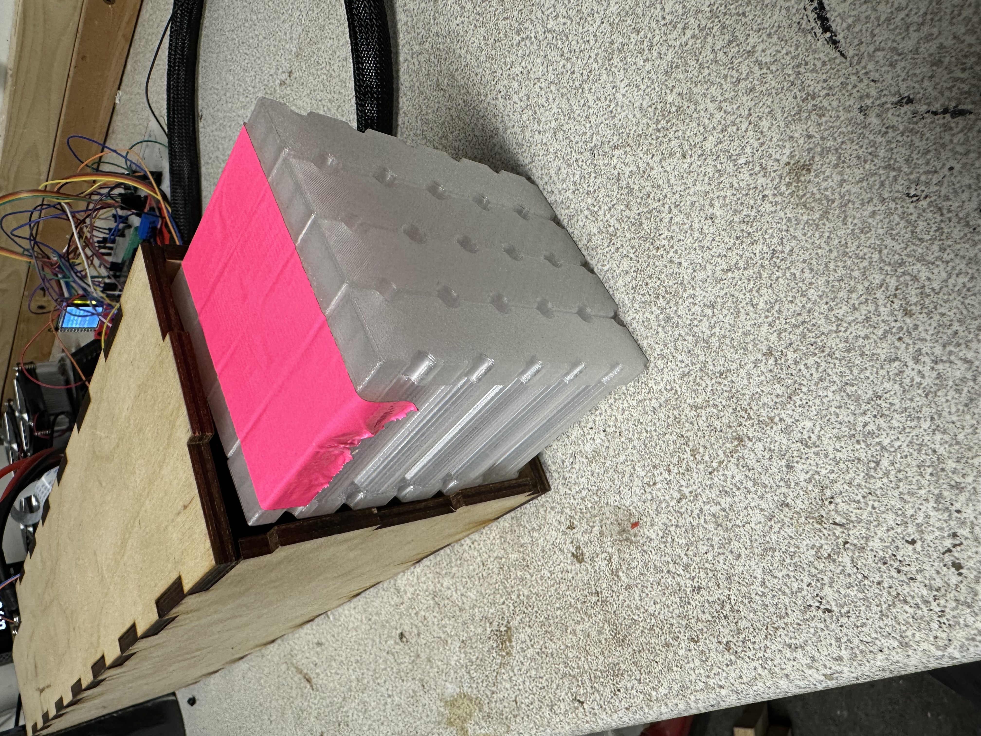 3D printed mock bricks