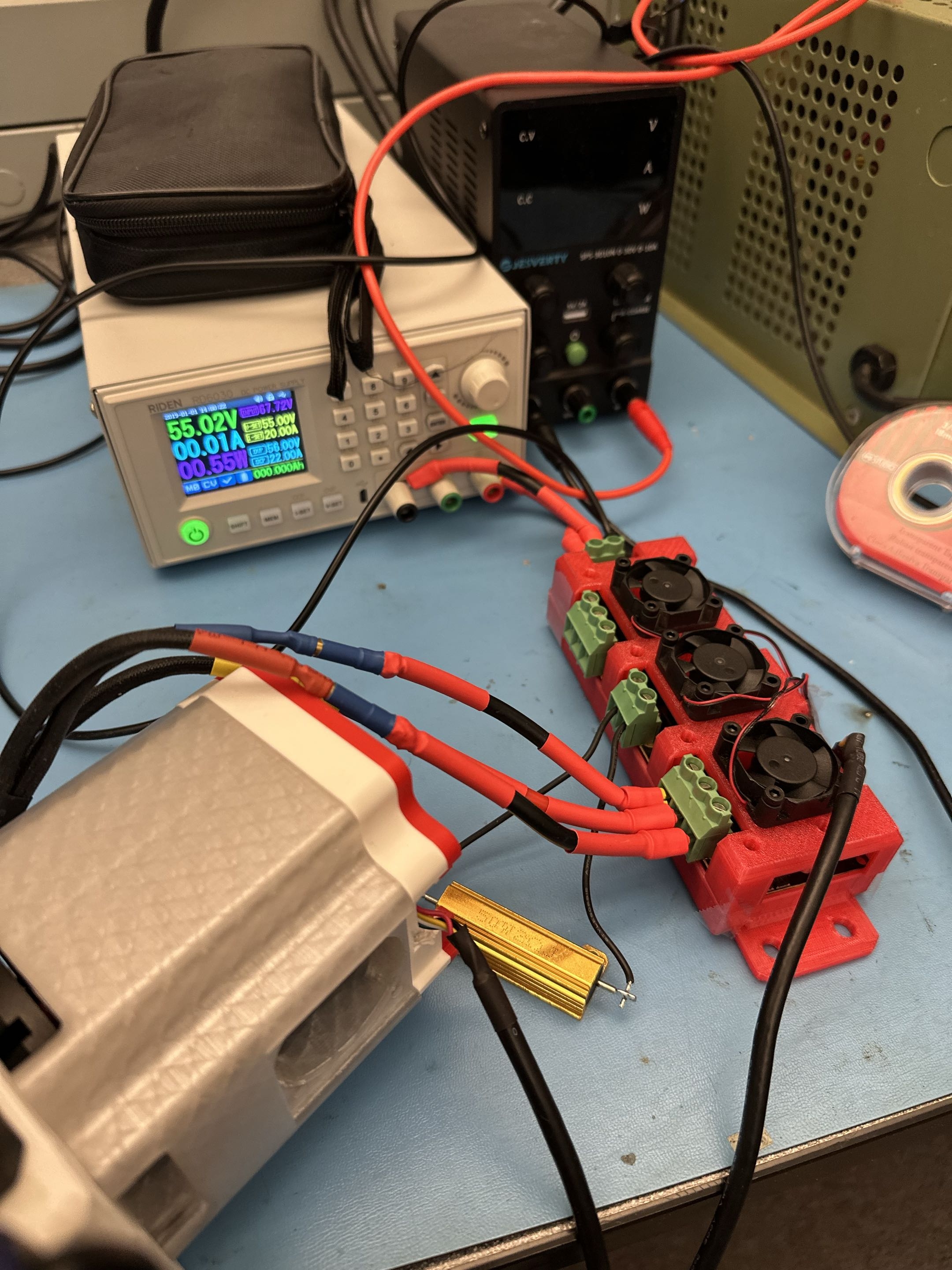 ODrive 3.6 with RD6030 bench power supply