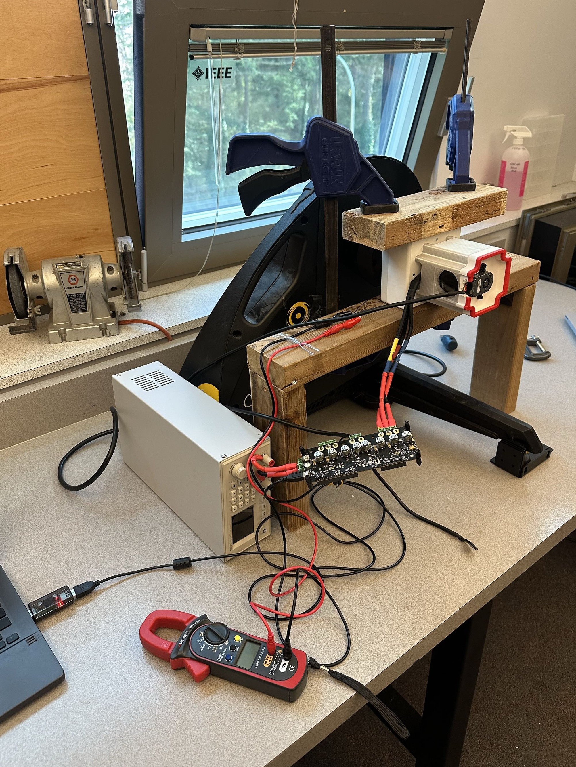 First H2 dyno run with clamp DMM on thermistor leads